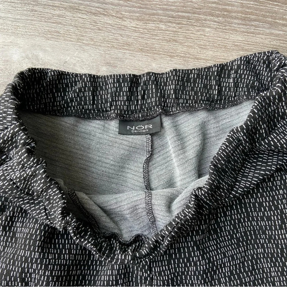 Nor Denmark  Faux Leather Side Striped Baggy Pants - Picture 5 of 14